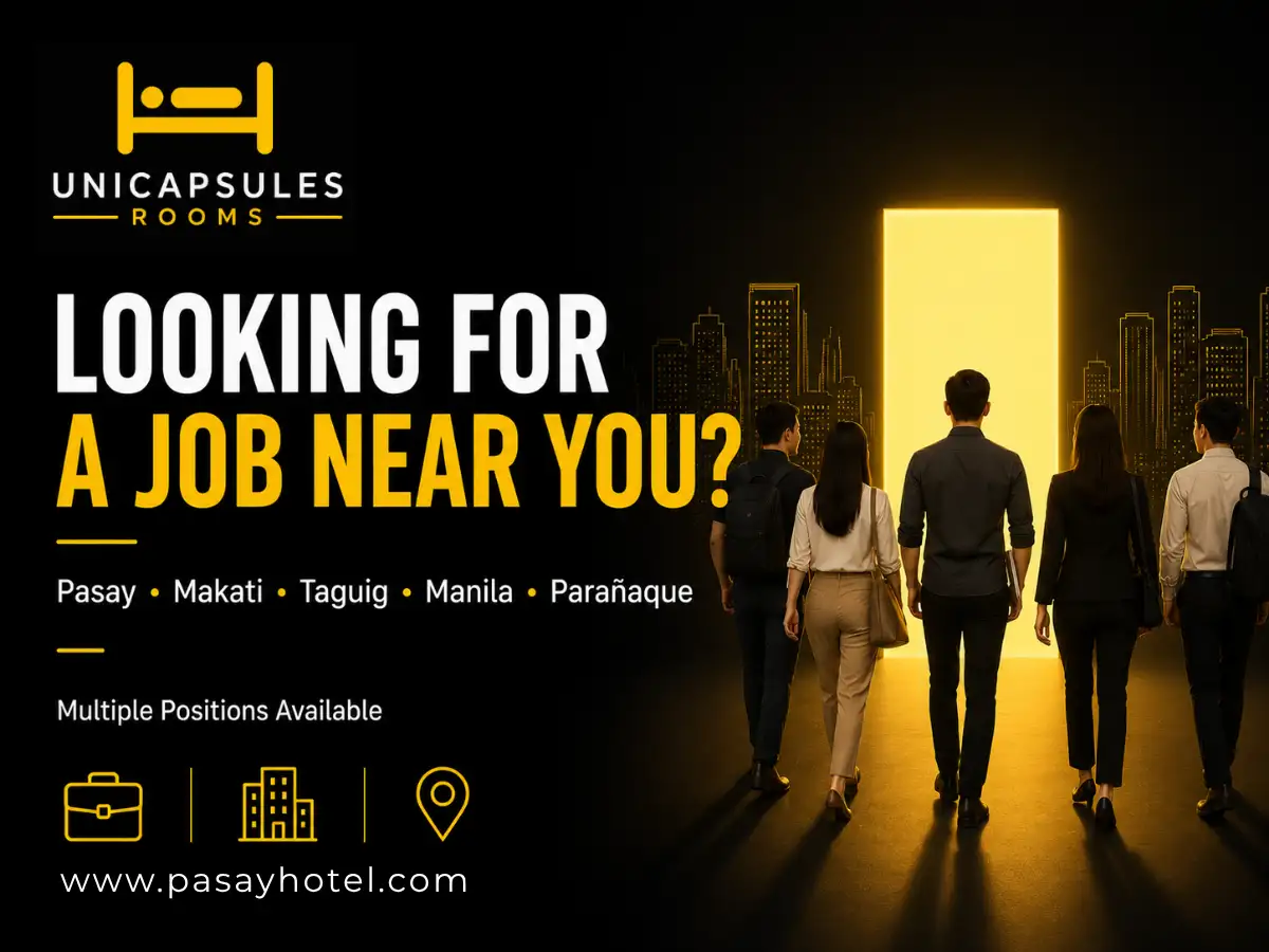 Jobs Near Me — Pasay City, Manila, Makati, Taguig